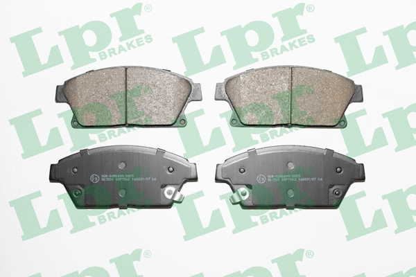 Brake Pad Set, disc brake (05P1562)