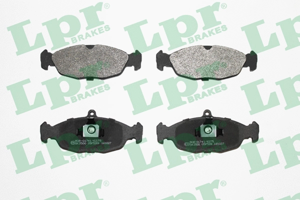 Brake Pad Set, disc brake (05P599)