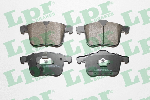 Brake Pad Set, disc brake (05P1244)