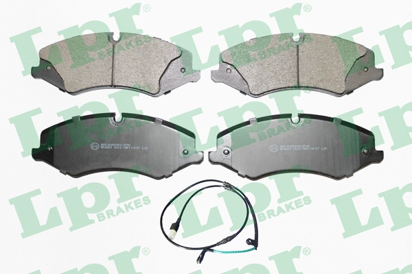 Brake Pad Set, disc brake (05P1600A)