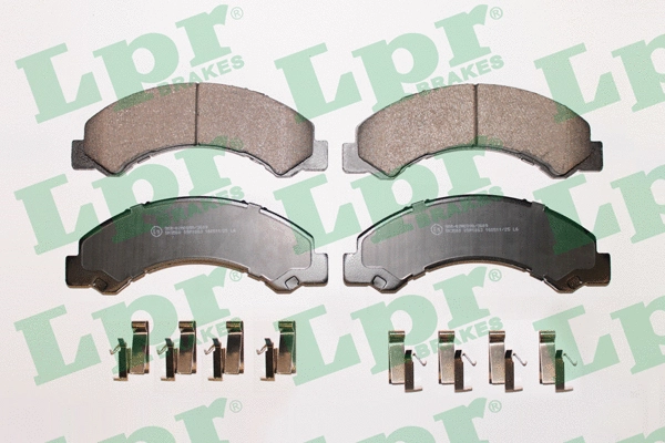 Brake Pad Set, disc brake (05P1063)