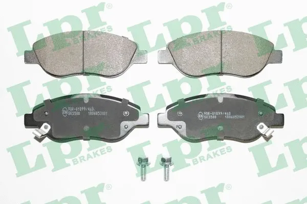 Brake Pad Set, disc brake (05P2001)