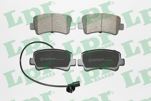 Brake Pad Set, disc brake (05P1578)