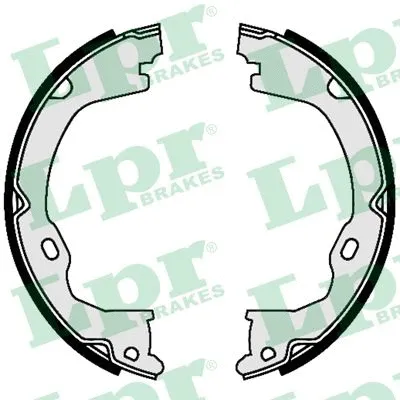 Brake Shoe Set, parking brake (09550)