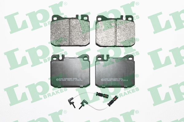 Brake Pad Set, disc brake (05P211A)