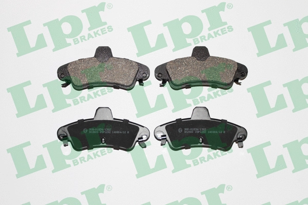 Brake Pad Set, disc brake (05P1292)