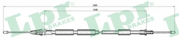 Cable Pull, parking brake (C0106B)