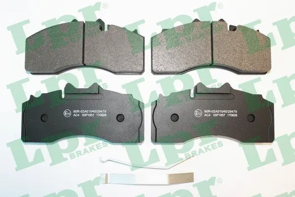 Brake Pad Set, disc brake (05P1857)