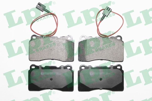 Brake Pad Set, disc brake (05P1393)