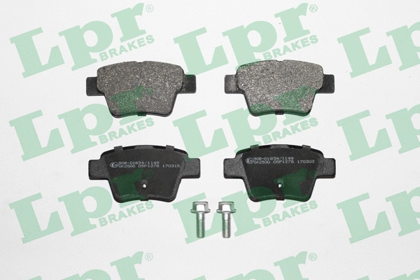 Brake Pad Set, disc brake (05P1278)