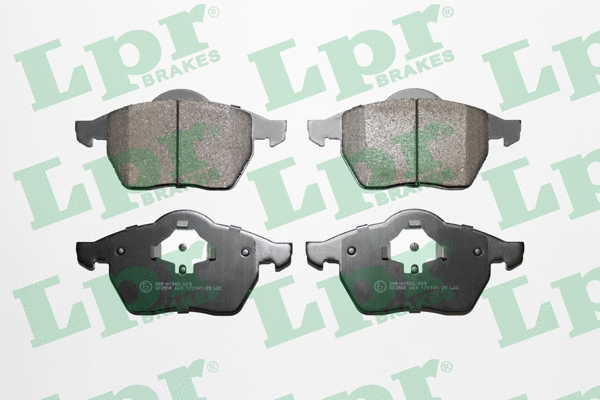 Brake Pad Set, disc brake (05P669)