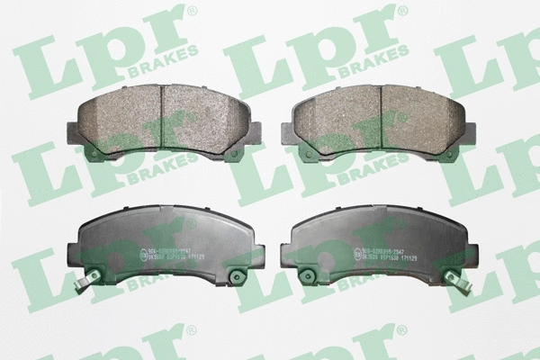Brake Pad Set, disc brake (05P1630)
