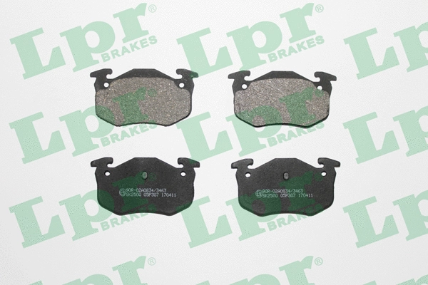Brake Pad Set, disc brake (05P307)