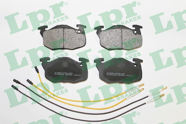Brake Pad Set, disc brake (05P384)