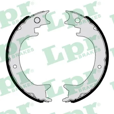 Brake Shoe Set, parking brake (01198)