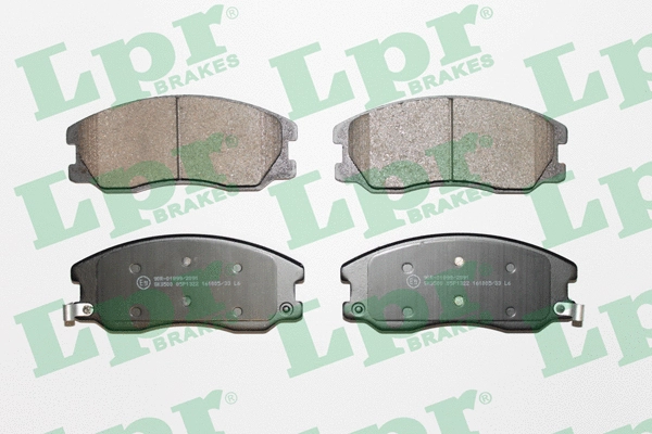 Brake Pad Set, disc brake (05P1322)