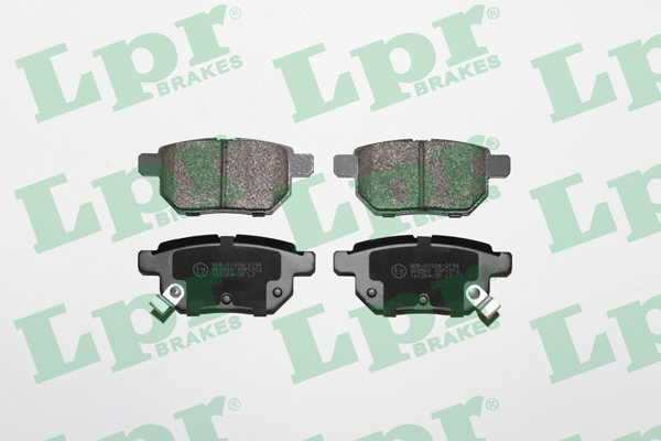 Brake Pad Set, disc brake (05P1312)