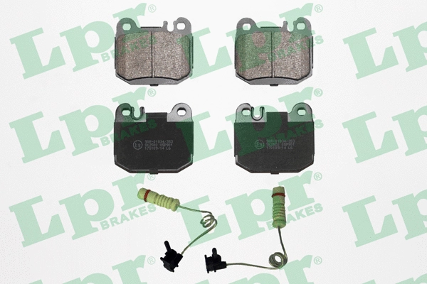 Brake Pad Set, disc brake (05P901A)