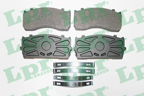 Brake Pad Set, disc brake (05P1169)