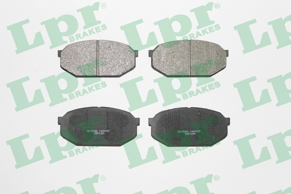Brake Pad Set, disc brake (05P198)