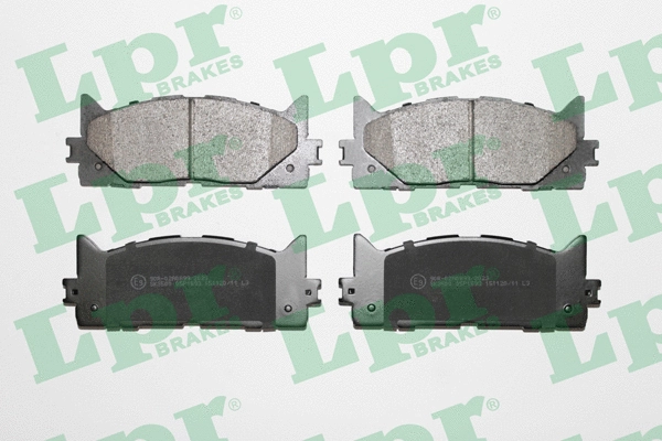Brake Pad Set, disc brake (05P1593)
