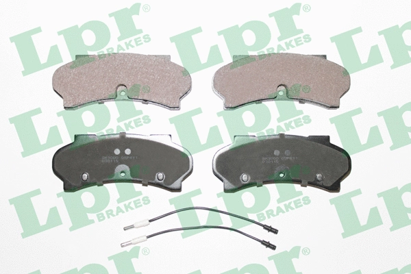 Brake Pad Set, disc brake (05P411)