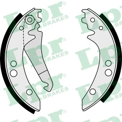 Brake Shoe Set (08410)