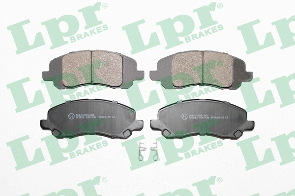 Brake Pad Set, disc brake (05P1430)