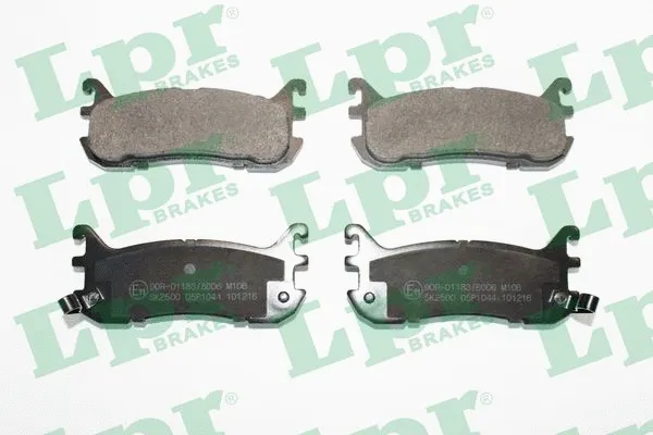 Brake Pad Set, disc brake (05P1044)