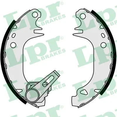 Brake Shoe Set (04930)