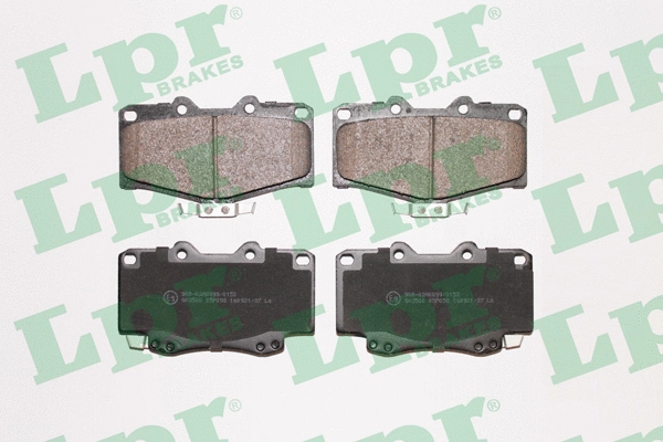 Brake Pad Set, disc brake (05P058)