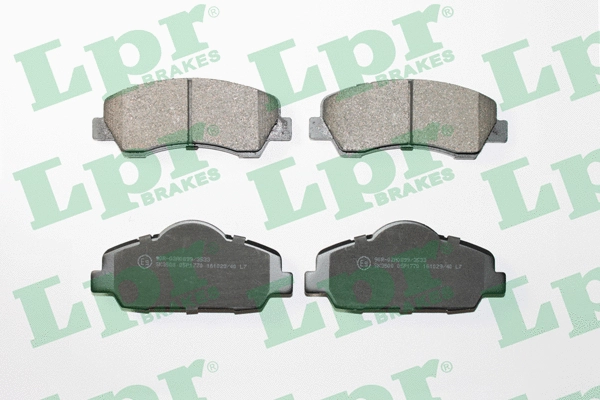 Brake Pad Set, disc brake (05P1770)