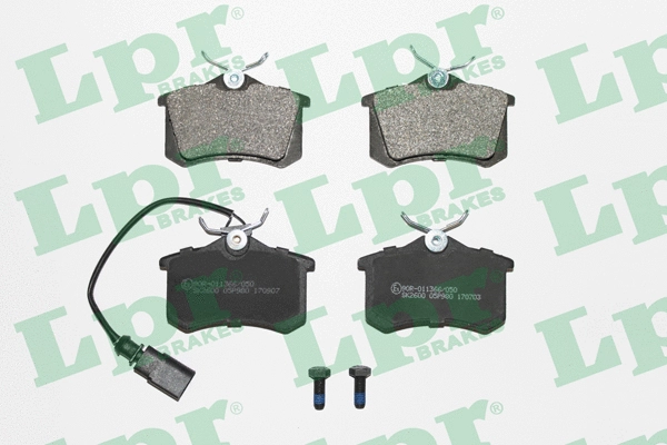 Brake Pad Set, disc brake (05P980)