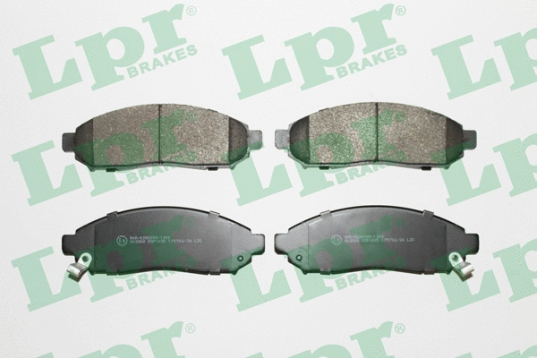 Brake Pad Set, disc brake (05P1495)