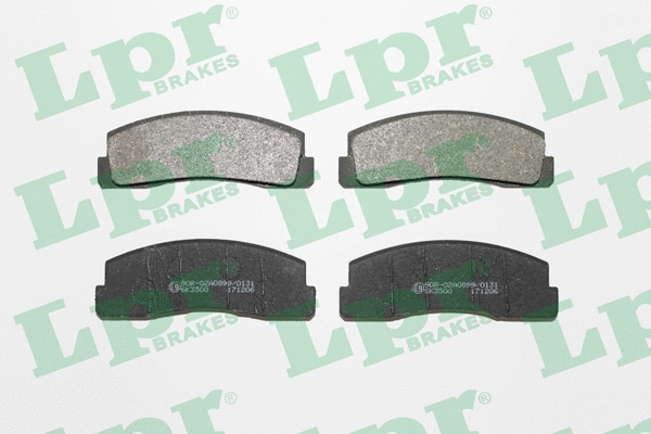 Brake Pad Set, disc brake (05P179)