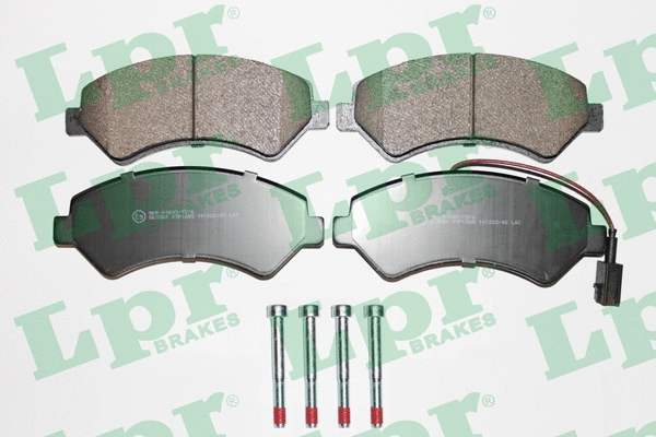 Brake Pad Set, disc brake (05P1288)