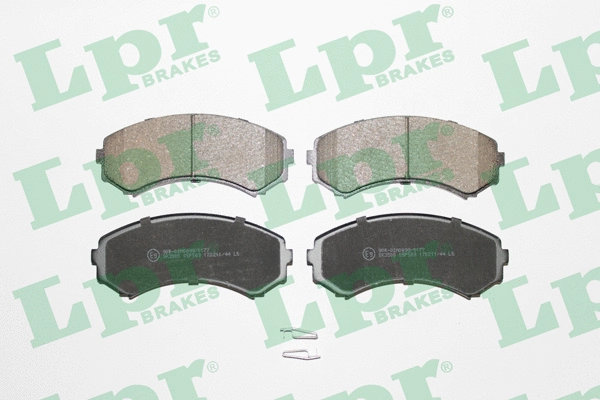 Brake Pad Set, disc brake (05P569)