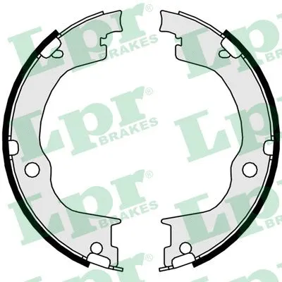 Brake Shoe Set, parking brake (09750)
