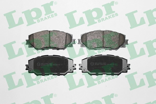 Brake Pad Set, disc brake (05P1258)