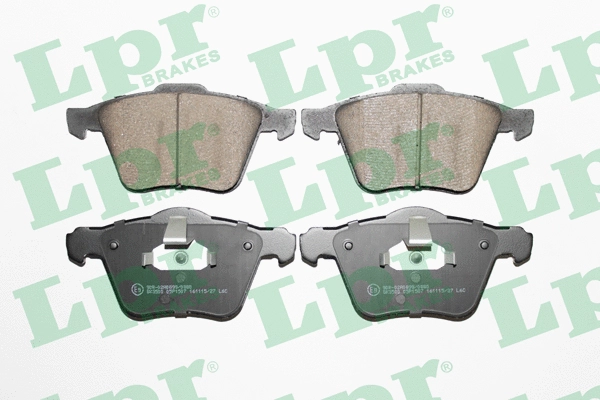 Brake Pad Set, disc brake (05P1507)