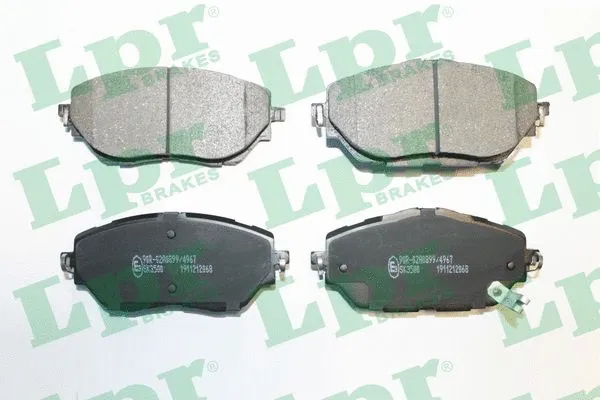 Brake Pad Set, disc brake (05P2068)