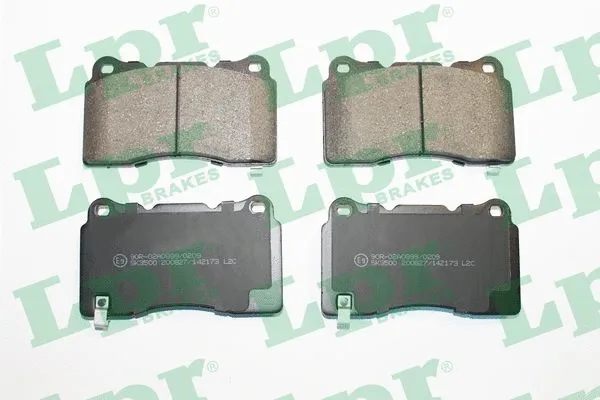 Brake Pad Set, disc brake (05P2173)
