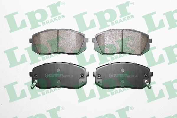 Brake Pad Set, disc brake (05P1415)