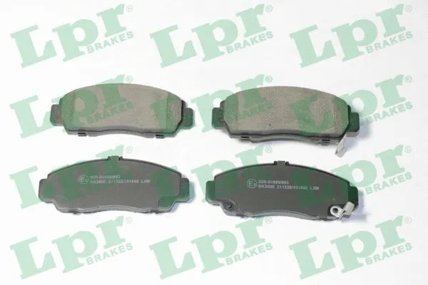 Brake Pad Set, disc brake (05P1840)