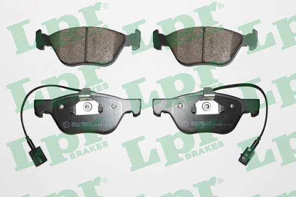 Brake Pad Set, disc brake (05P614)