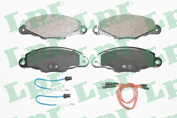 Brake Pad Set, disc brake (05P1140)