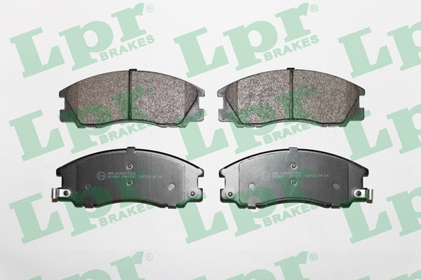 Brake Pad Set, disc brake (05P1291)