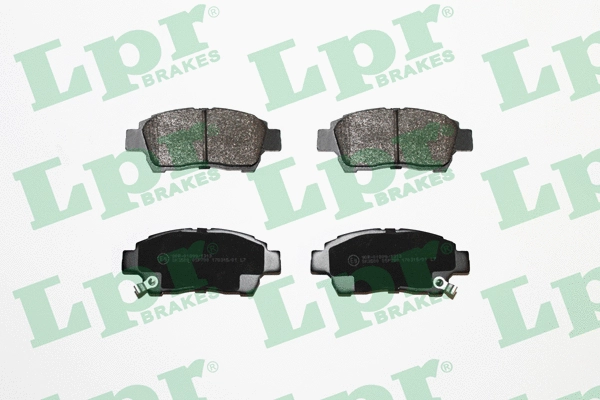 Brake Pad Set, disc brake (05P700)