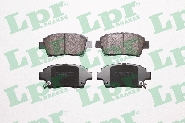 Brake Pad Set, disc brake (05P1003)