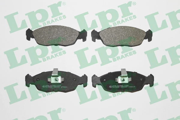 Brake Pad Set, disc brake (05P644)